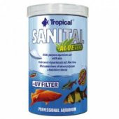 TROPİCAL SANITAL+ ALOE 100 ml ALOE VERA KATKILI AKVARYUM TUZU - 1