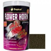 TROPİCAL FLOWER HORN YOUNG PELLET 250 ml ORJİNAL KUTUSUNDA - 1