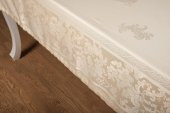 Finezza Raya Lüx Jakar Bambu Kumaş Bej Masa Örtüsü  Dikdörtgen 160x320 cm - 1100 - 7