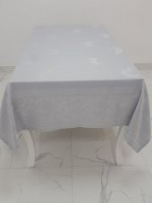Finezza Raya Lüx Jakar Bambu Kumaş Pudra Masa Örtüsü 160x320 cm - 1101 - 4
