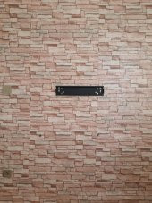 Renkli Duvarlar Taş Desen Kendinden Yapışkanlı Duvar Paneli Duvar Kağıdı Nw106 thumbnail 3