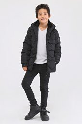 Benittokids Erkek Çocuk Mont Siyah 51230S - 1