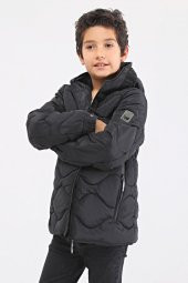 Benittokids Erkek Çocuk Mont Siyah 51230S - 2