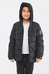 Benittokids Erkek Çocuk Mont Siyah 51230S - 6