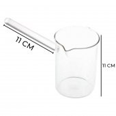 Borosilikat Cam Cezve Ateşe Dayanıklı 4 Fincanlık Lüks 350 ml - 2