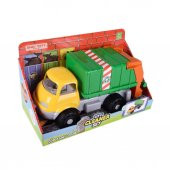 Zuzu Toys Renkli Oyuncak Çöp Kamyonu - 5