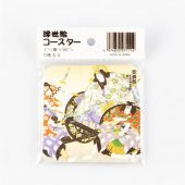 Japon Karton Bardak Altlığı Beşli No.5 - 1