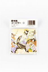 Japon Karton Bardak Altlığı Beşli No.5 - 3