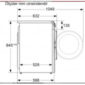 Bosch WGA254X0TR 10 kg 1400 Devir Çamaşır Makinesi - 4