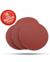 15 Adet Cırt Zımpara Spiral Avuç İçi Taşlama 115 mm Harman Paket - 1