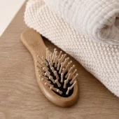 Naturaborn Organik Doğal Antibakteriyel Özellikli Bambu Bebek Tarak - 3