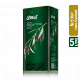 Ahsaf Natürel Sızma Zeytinyağı 5L-Teneke - 1
