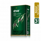 Ahsaf Natürel Sızma Zeytinyağı 3L-Teneke - 1