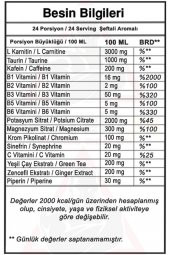 Bodymax Thermomax L Carnitine Sıvı 24 Shot 3000 Mg Şeftali - 1