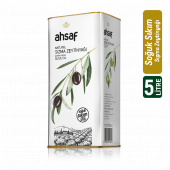 Ahsaf Soğuk Sıkım Natürel Sızma Zeytinyağı 5L- Teneke - 1