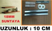 10 CM Uzunluk - Gizli Raf Tutucu Mekanizması - 18MM SUNTA İÇİN - 1