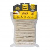 Delibon Burgu Çubuk Köpek Ödülü Kalın Beyaz 100 Adet thumbnail 1