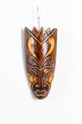 Dekoratif Ağaç Mask 20 cm Duvar Dekoru thumbnail 5