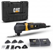 CAT DX49.1 350Watt Profesyonel Çok Amaçlı Devir Ayarlı Kesme Raspalama ve Zımpara + 14 Adet Aksesuar - 1