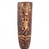 Dekoratif Ağaç Mask 30 cm Duvar Dekoru - 1