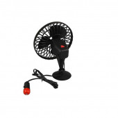 Vantuzlu Pratik Serinletici Araç Vantilatörü 5 İnç 12 Volt - 3