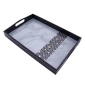 Decorium 31X46 Dikdörtgen Tepsi Monochrome Ars 4677 Ak - 1