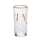 Decorium Su Bardağı Gold Kesme GD09 - 1