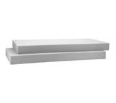 Sünger Takımı 130x48x10cm 2 Kişilik Salıncak Minderleri İçin Uygun Sünger (18dns) - 1