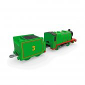 Orjinal Fisher Price Thomas ve Arkadaşları Motorlu Büyük Trenler HENRY Thomas & Friends TrackMaster Motorlu Tren - 4