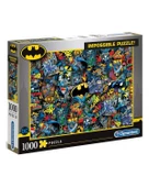 Clementoni Batman 1000 Parça İmpossible Puzzle 39575 - 1