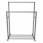 Kanat Elegant Tekerlekli Ayaklı Elbise Askısı - 2