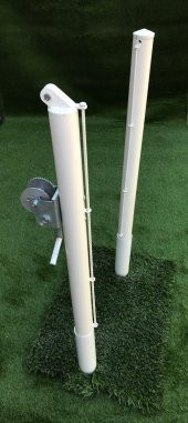 Adelinspor Via Gerdirme Aparat Sabit Padel Direği - 3