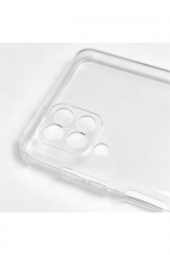 Samsung Galaxy A12 Şeffaf Kamera Korumalı Kılıf Silikon Rubber Arka Kapak thumbnail 3