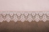 Finezza Esra Lüx Dantelli Keten Kumaş Pudra Masa Örtüsü 160x230 cm - 1120 - 5