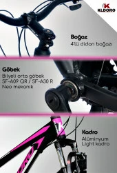 Kldoro Xk400 3 0 26 Jant Bisiklet 21 Vites V Fren Bisikleti - 10