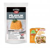 Dola Glutensiz Pilavlık Mısır Bulguru ve Tahıllı Tohumlu Hindi Göğüs Eti Konserve 2’li Set - 1