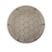 VW Polo HB 2001-2002 Sol Ön Kapı Hoparlör Kapağı Bej 3B0868149 - 3