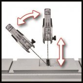 Einhell Akülü Tezgah Testere Te-Ts 36/210 + 2x 18v 4a Akü Ve Şarj Cihazı - 6