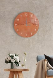 Çap 37 cm Model 58 Dekoratif Cam Saat - 1