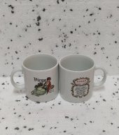 Porselen Başak Burç Kupa Bardak - 2