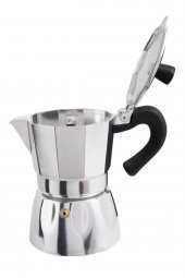 SPRENDA Moka Pot Express- Espresso Kahve Demleme Makinesi 3 Kişilik Aliminyum Ocak Üstü 3Cup - 5