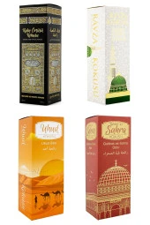 Kabe Örtüsü Kokusu Medine Ravza Kokusu Uhud Kokusu Ve Kubbetül Sahra Kokusu Sprey 400 Ml. thumbnail 1