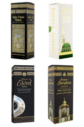 Kabe Örtüsü Kokusu Medine Ravza Kokusu Hacerül Esved Kokusu Ve Makamı ibrahim Kokusu Sprey 400 Ml. thumbnail 1