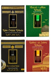 Kabe Örtüsü Kokusu Mescidi Aksa kokusu Hacerül Esved Kokusu ve Kubbetül Sahra kokusu Alkolsüz Esans 3ml - 1