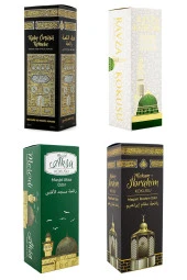 Kabe Örtüsü Kokusu Medine Ravza Kokusu Mescdi Aksa Kokusu Ve Makamı İbrahim Kokusu Sprey 400 Ml. thumbnail 1