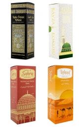 Kabe Örtüsü Kokusu Medine Ravza Kokusu Kubbetül Sahra Kokusu Ve Uhud Kokusu Sprey 400 Ml. thumbnail 1