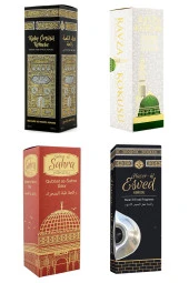 Kabe Örtüsü Kokusu Medine Ravza Kokusu Kubbetül Sahra Kokusu Ve Hacerül Esved Kokusu Sprey 400 Ml. thumbnail 1