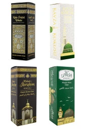 Kabe Örtüsü Kokusu Medine Ravza Kokusu Makamı İbrahim Kokusu Ve Mescidi Aksa Kokusu Sprey 400 Ml. thumbnail 1