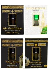 Kabe Örtüsü Kokusu Medine Ravza Kokusu Makamı İbrahim Kokusu ve Hacerül Esved kokusu Alkolsüz Esans 3ml thumbnail 1