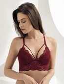 Şahinler Bayan Dantelli Kaplı Bralet Desteksiz Sütyen 13500 - 3